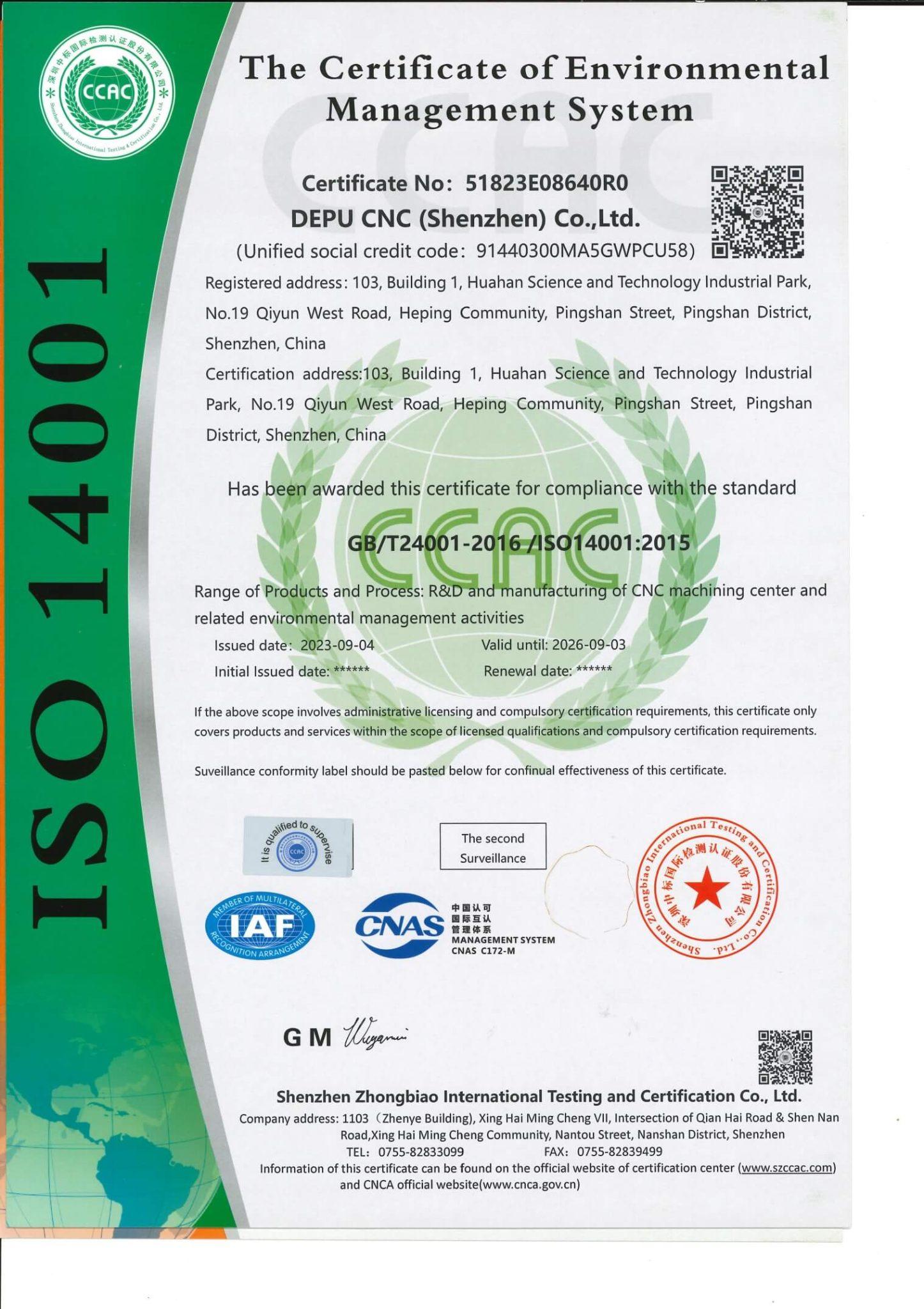 ISO 14001