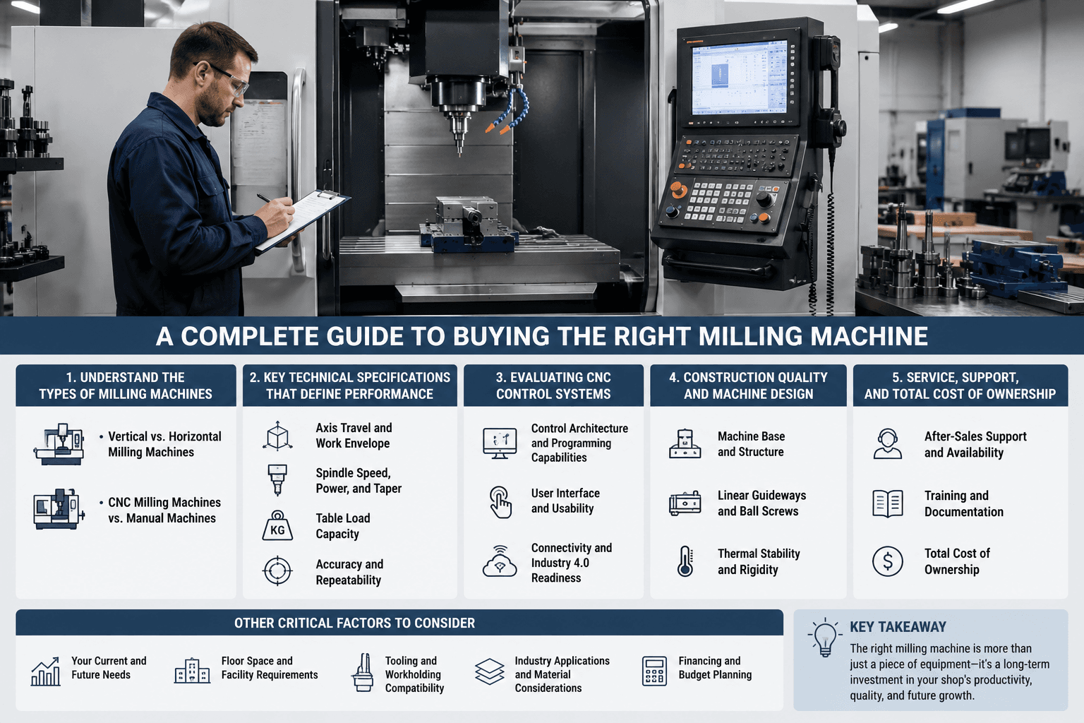 How to Choose the Right Milling Machine: A Complete Buying Guide