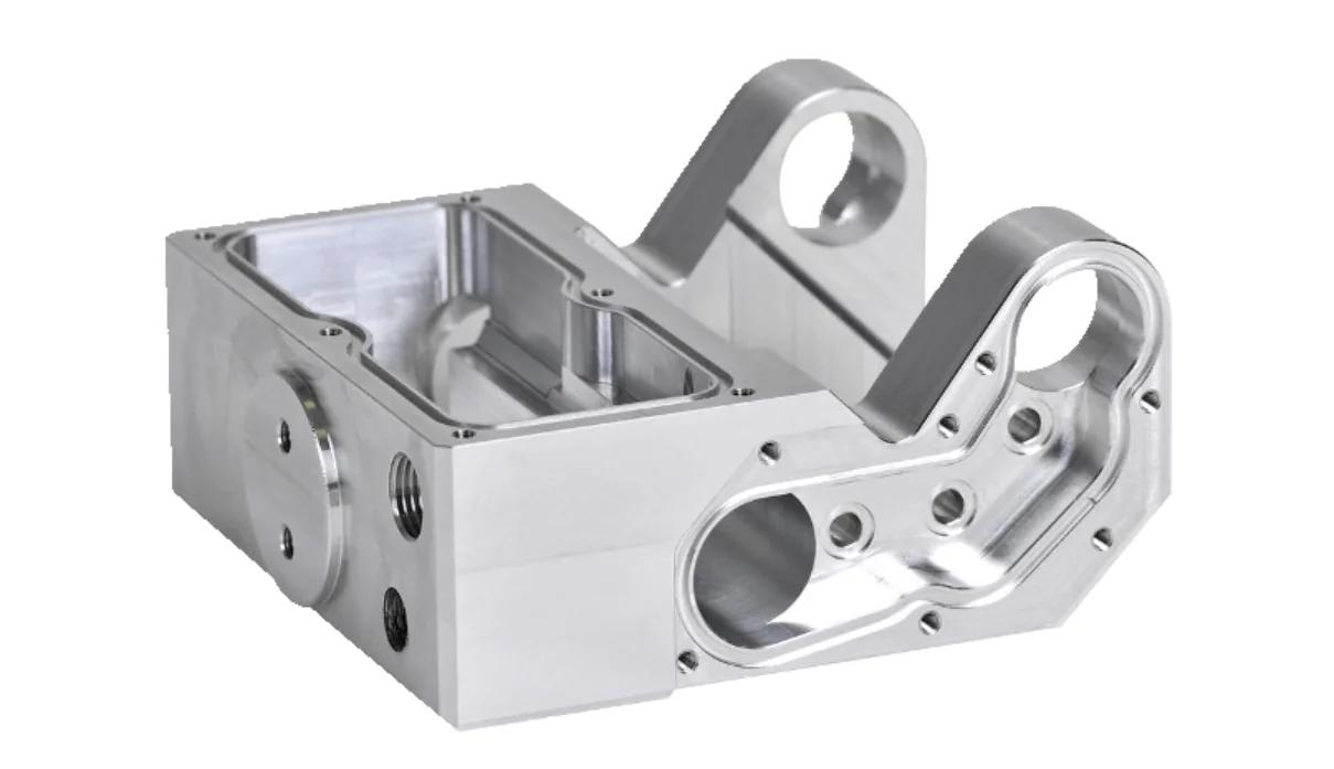 G300 application reference part after five-face machining