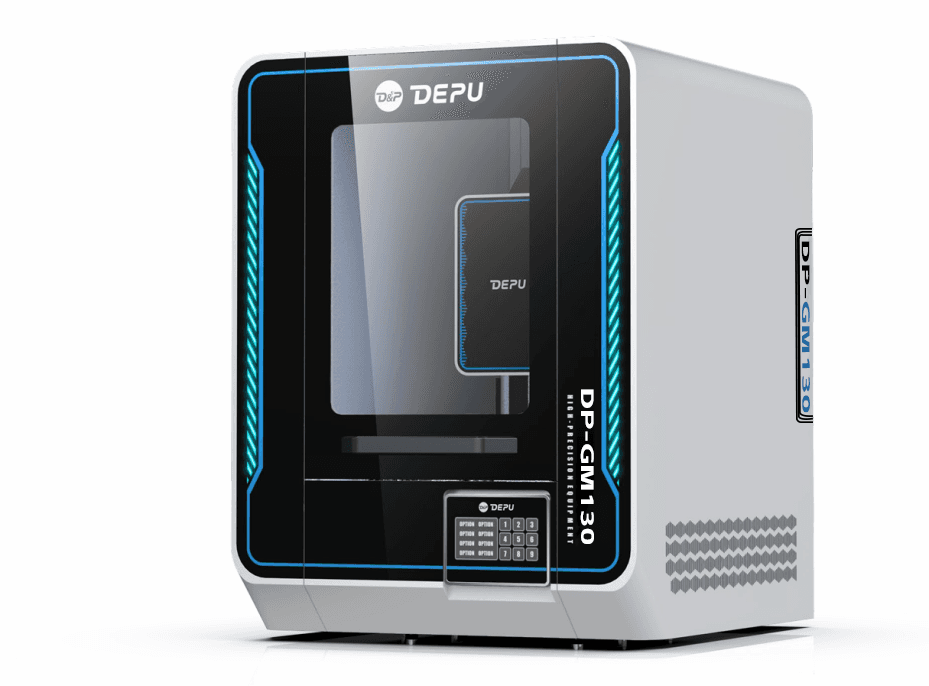 GM130 compact desktop machining center in use