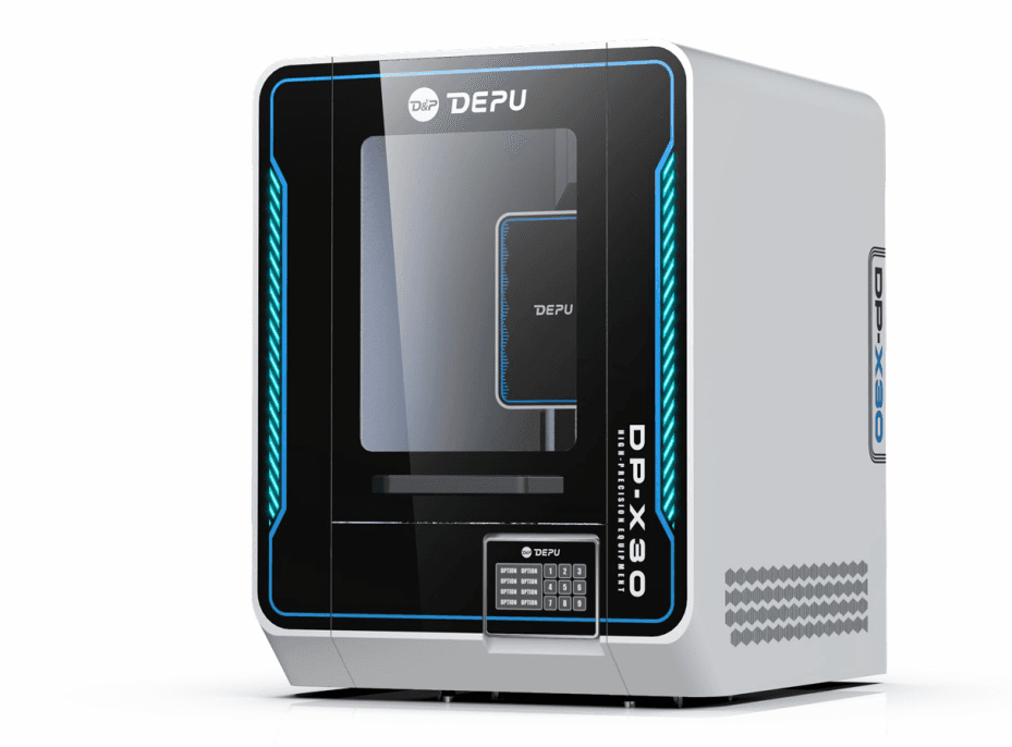 X30 compact desktop machining center in use